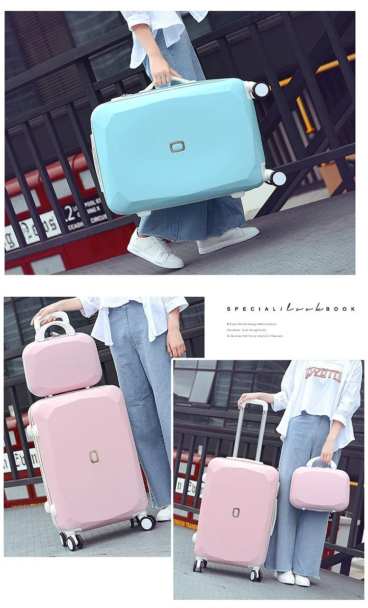 20 22 24 and 26 Inch ABS Rolling Luggage Suitcase for Men and Women