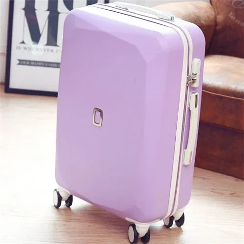 20 22 24 and 26 Inch ABS Rolling Luggage Suitcase for Men and Women