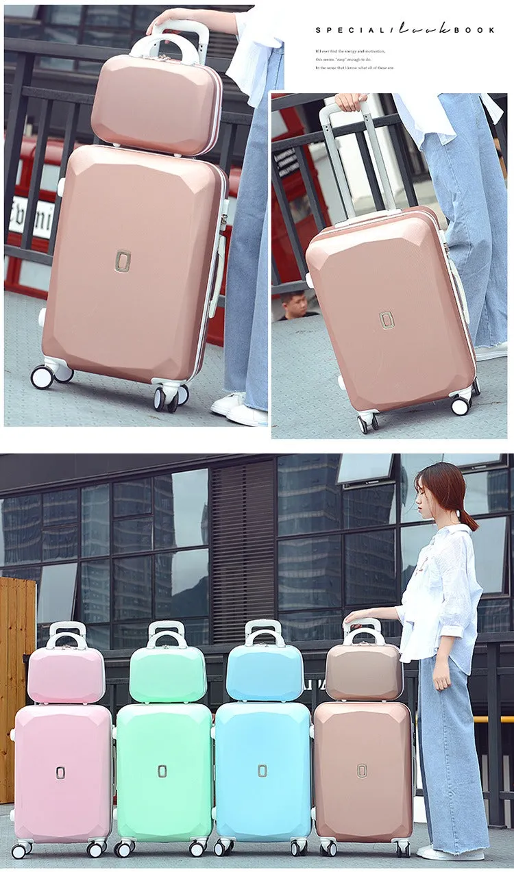 20 22 24 and 26 Inch ABS Rolling Luggage Suitcase for Men and Women