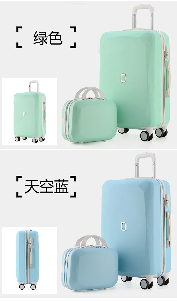 20 22 24 and 26 Inch ABS Rolling Luggage Suitcase for Men and Women