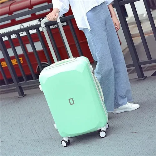 20 22 24 and 26 Inch ABS Rolling Luggage Suitcase for Men and Women