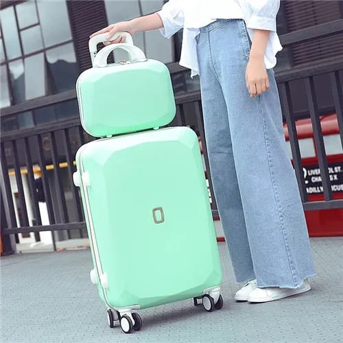 20 22 24 and 26 Inch ABS Rolling Luggage Suitcase for Men and Women