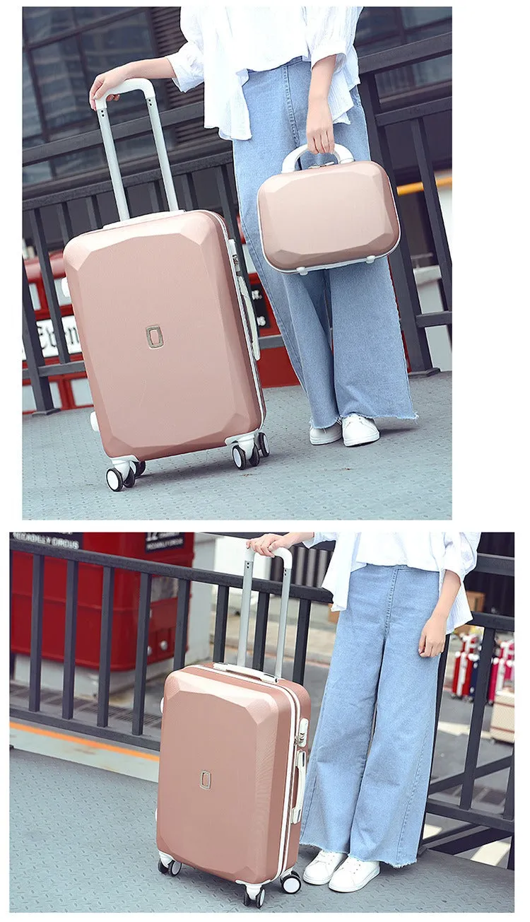 20 22 24 and 26 Inch ABS Rolling Luggage Suitcase for Men and Women