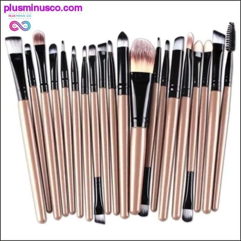 20Pcs Eye Makeup Brushes Set Cosmetic Kit