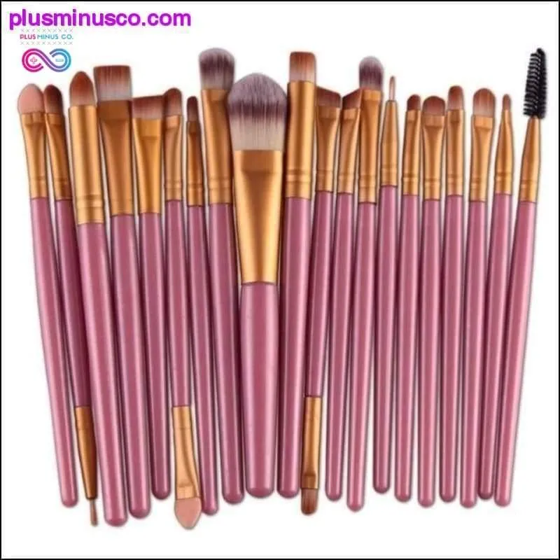 20Pcs Eye Makeup Brushes Set Cosmetic Kit