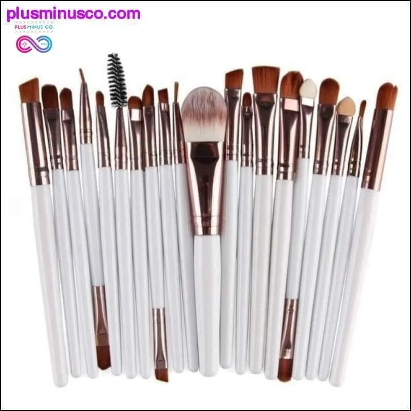 20Pcs Eye Makeup Brushes Set Cosmetic Kit