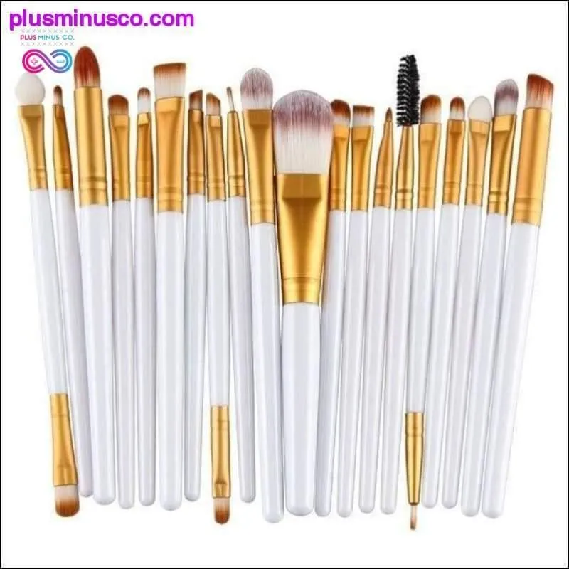 20Pcs Eye Makeup Brushes Set Cosmetic Kit