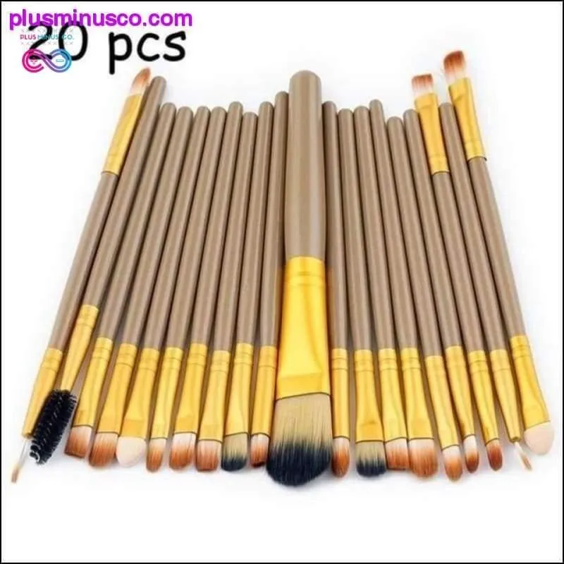 20Pcs Eye Makeup Brushes Set Cosmetic Kit