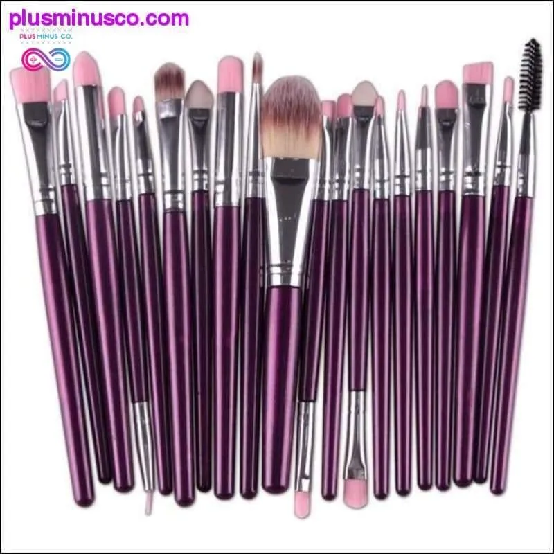 20Pcs Eye Makeup Brushes Set Cosmetic Kit