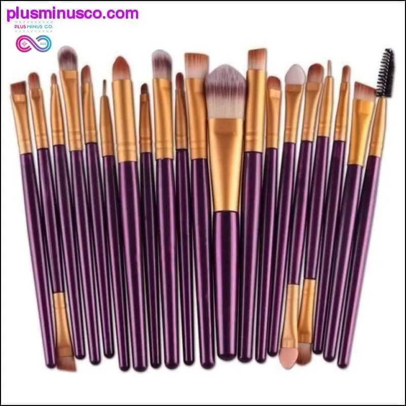 20Pcs Eye Makeup Brushes Set Cosmetic Kit