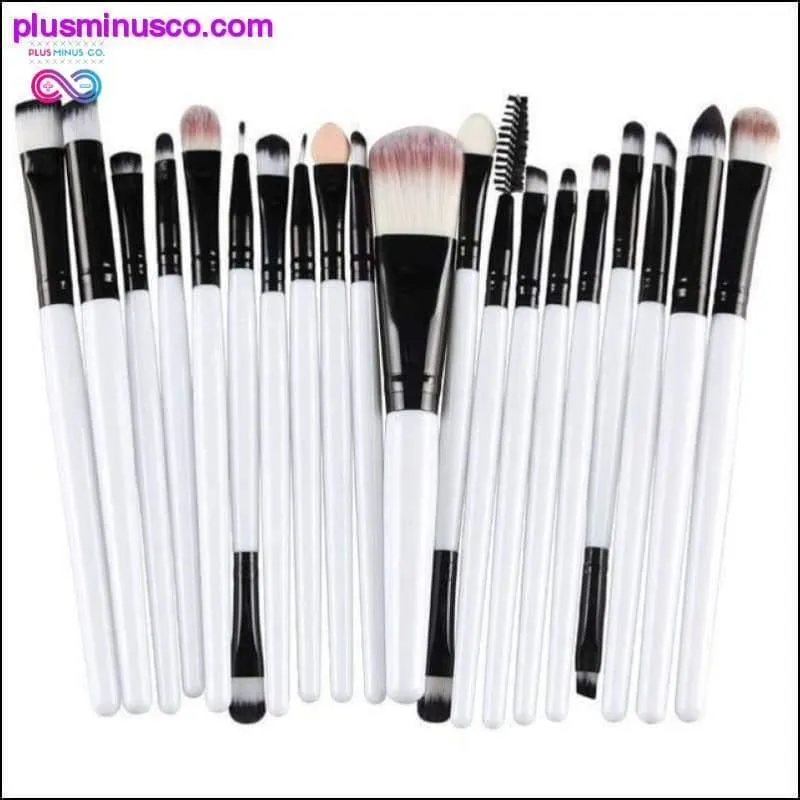 20Pcs Eye Makeup Brushes Set Cosmetic Kit