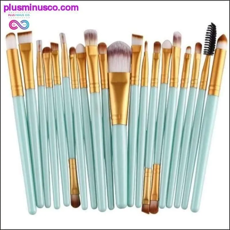 20Pcs Eye Makeup Brushes Set Cosmetic Kit