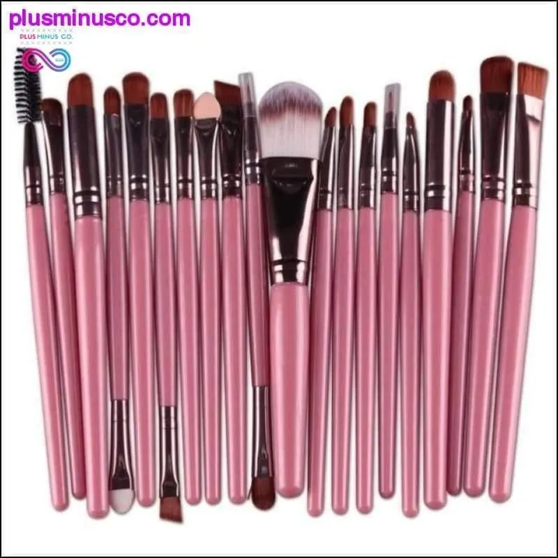 20Pcs Eye Makeup Brushes Set Cosmetic Kit