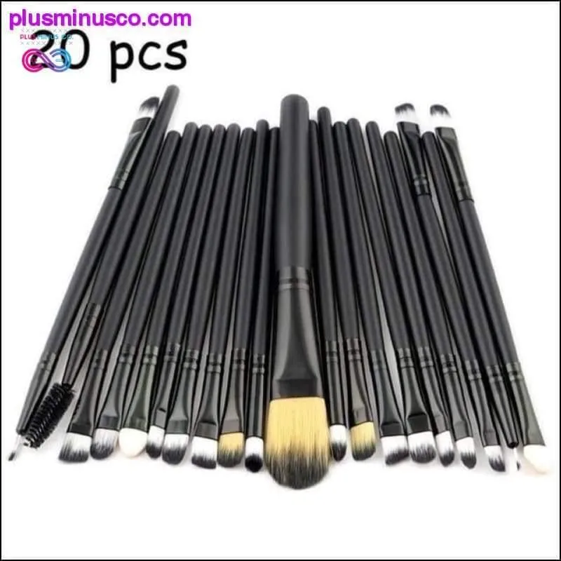 20Pcs Eye Makeup Brushes Set Cosmetic Kit