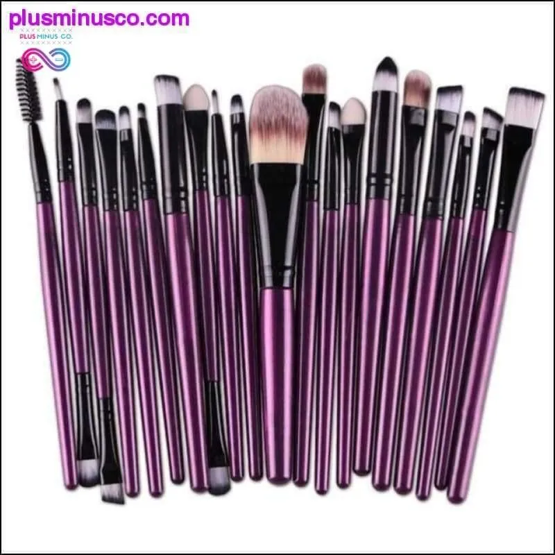 20Pcs Eye Makeup Brushes Set Cosmetic Kit