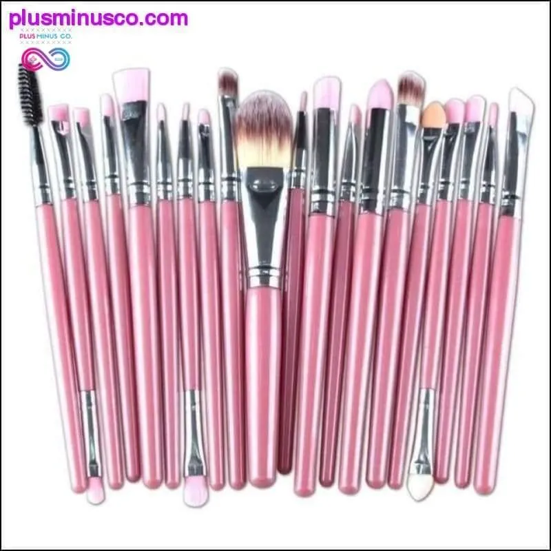 20Pcs Eye Makeup Brushes Set Cosmetic Kit