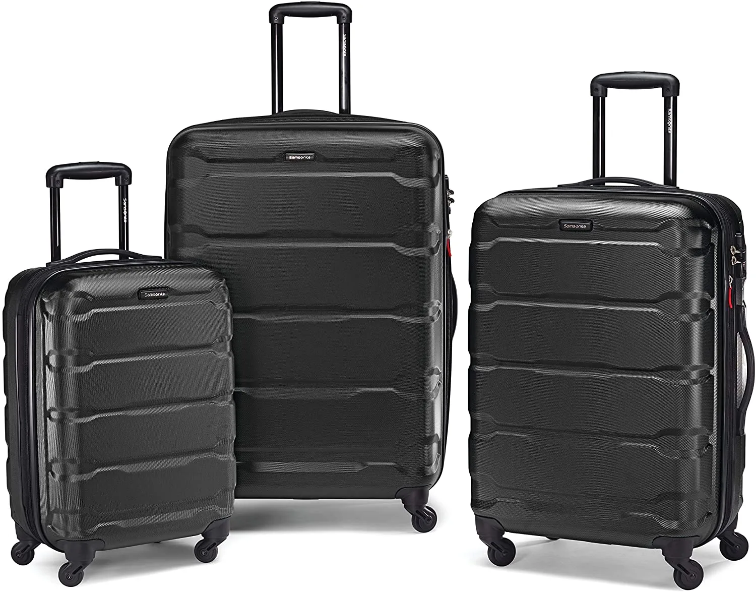 3 Piece Hard Expandable Spinner Luggage Set L-27 inch