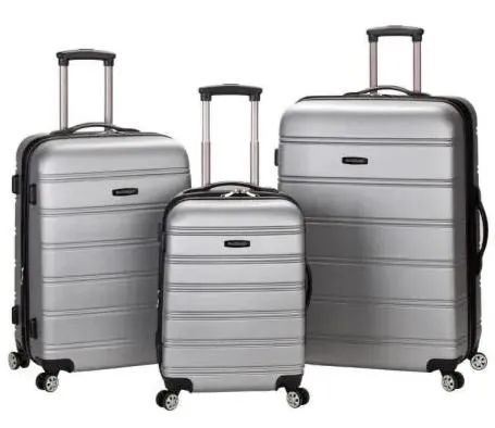 3 Piece Hard Expandable Spinner Luggage Set L-27 inch