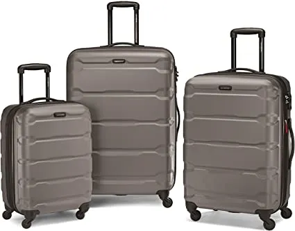 3 Piece Hard Expandable Spinner Luggage Set L-30 inch