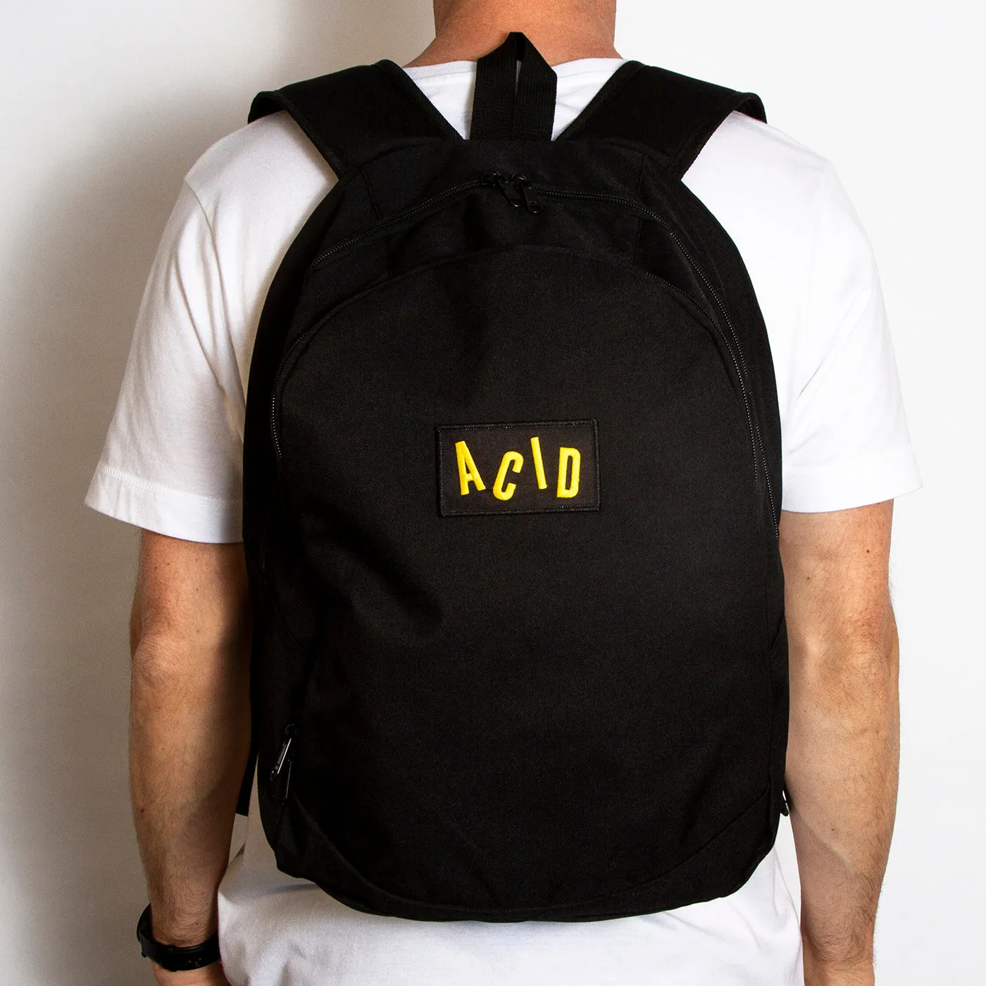 Acid Letter - Backpack - Black