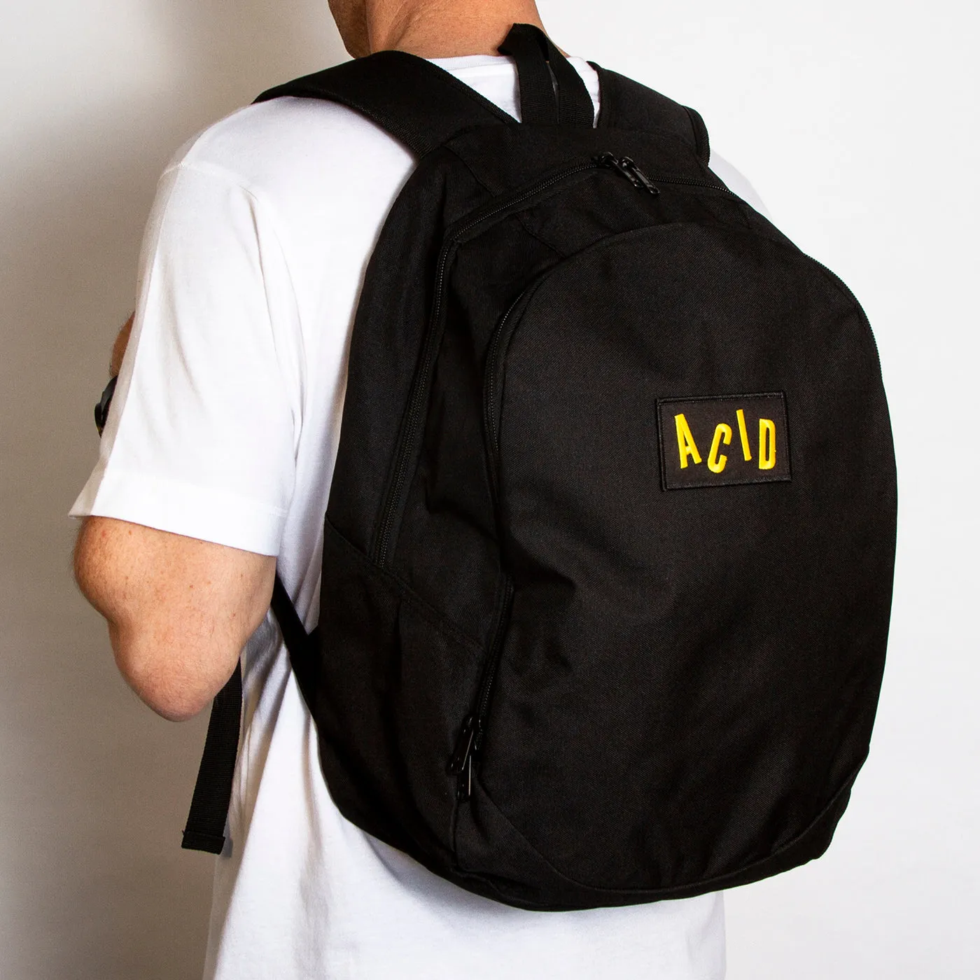 Acid Letter - Backpack - Black