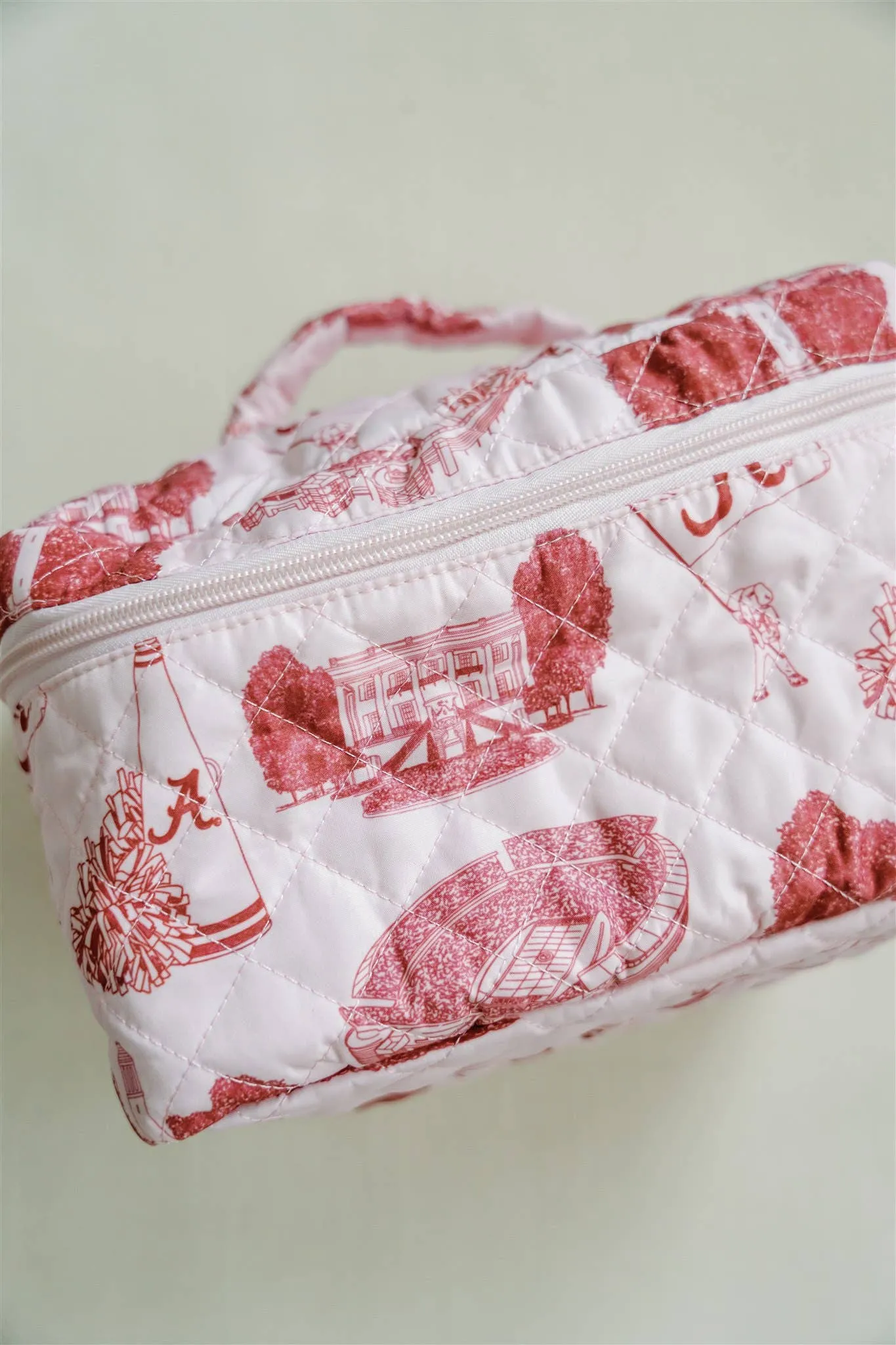 Stylish Alabama-Inspired Cosmetic Bag – Spacious Makeup Organizer with Vibrant Designs