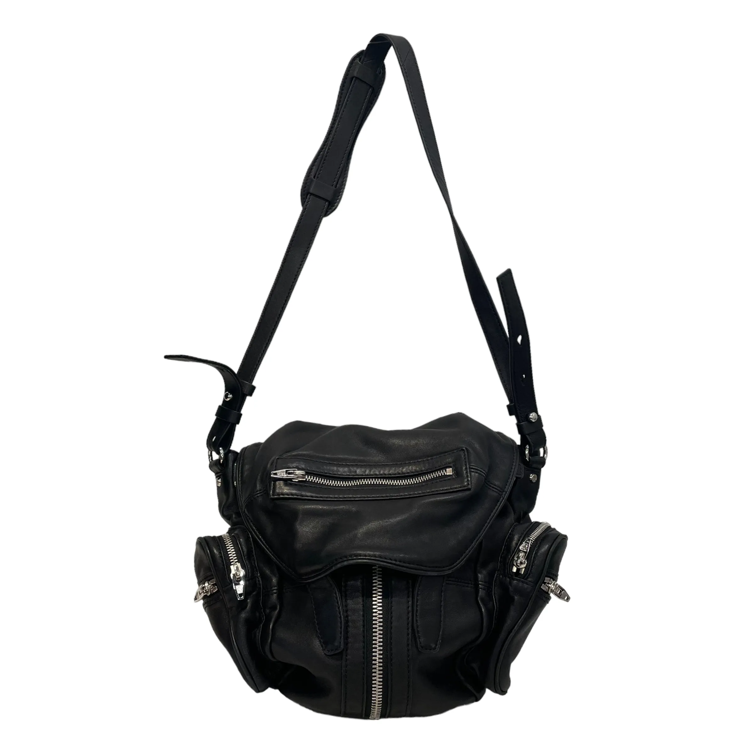 Alexander Wang/Backpack/Leather/BLK/