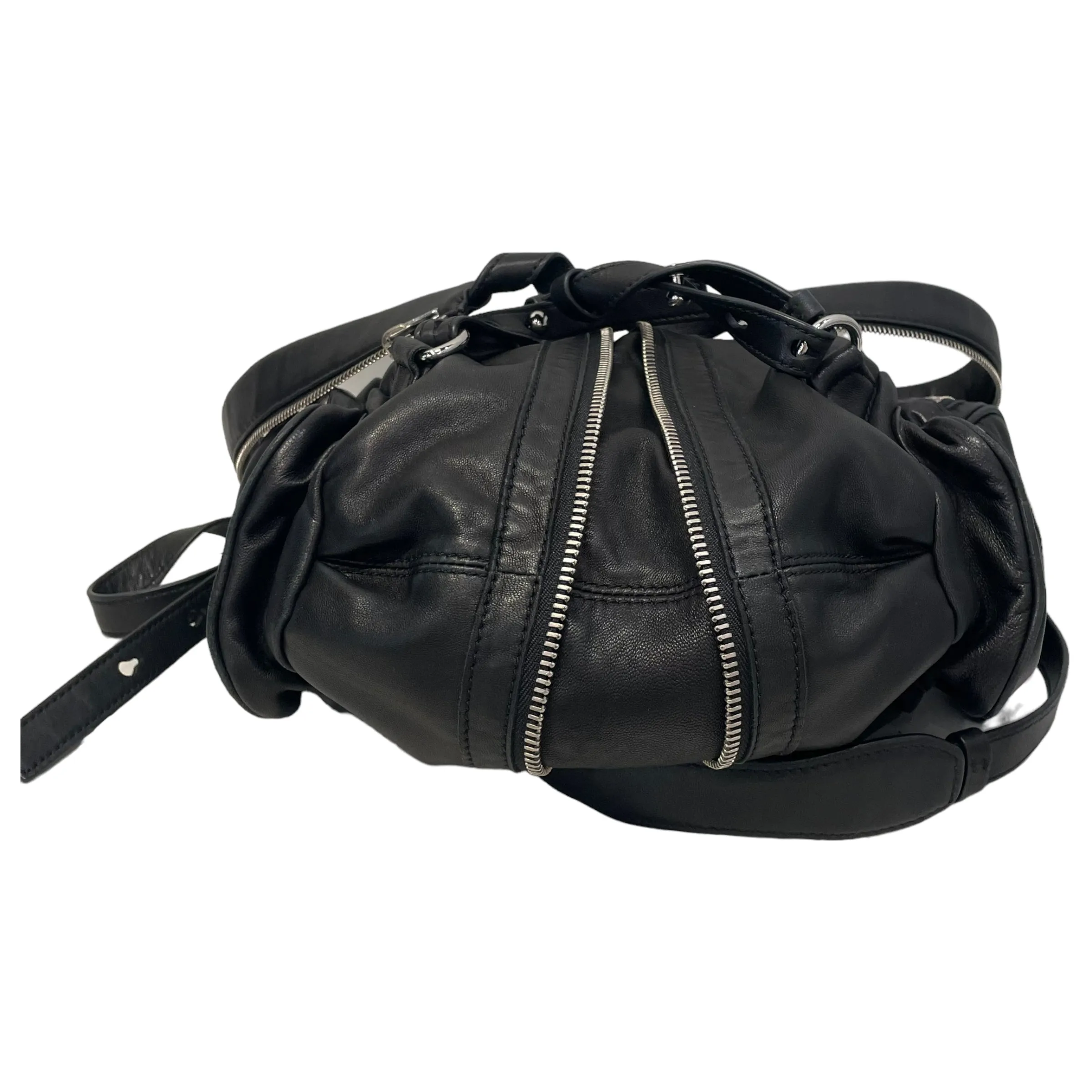 Alexander Wang/Backpack/Leather/BLK/