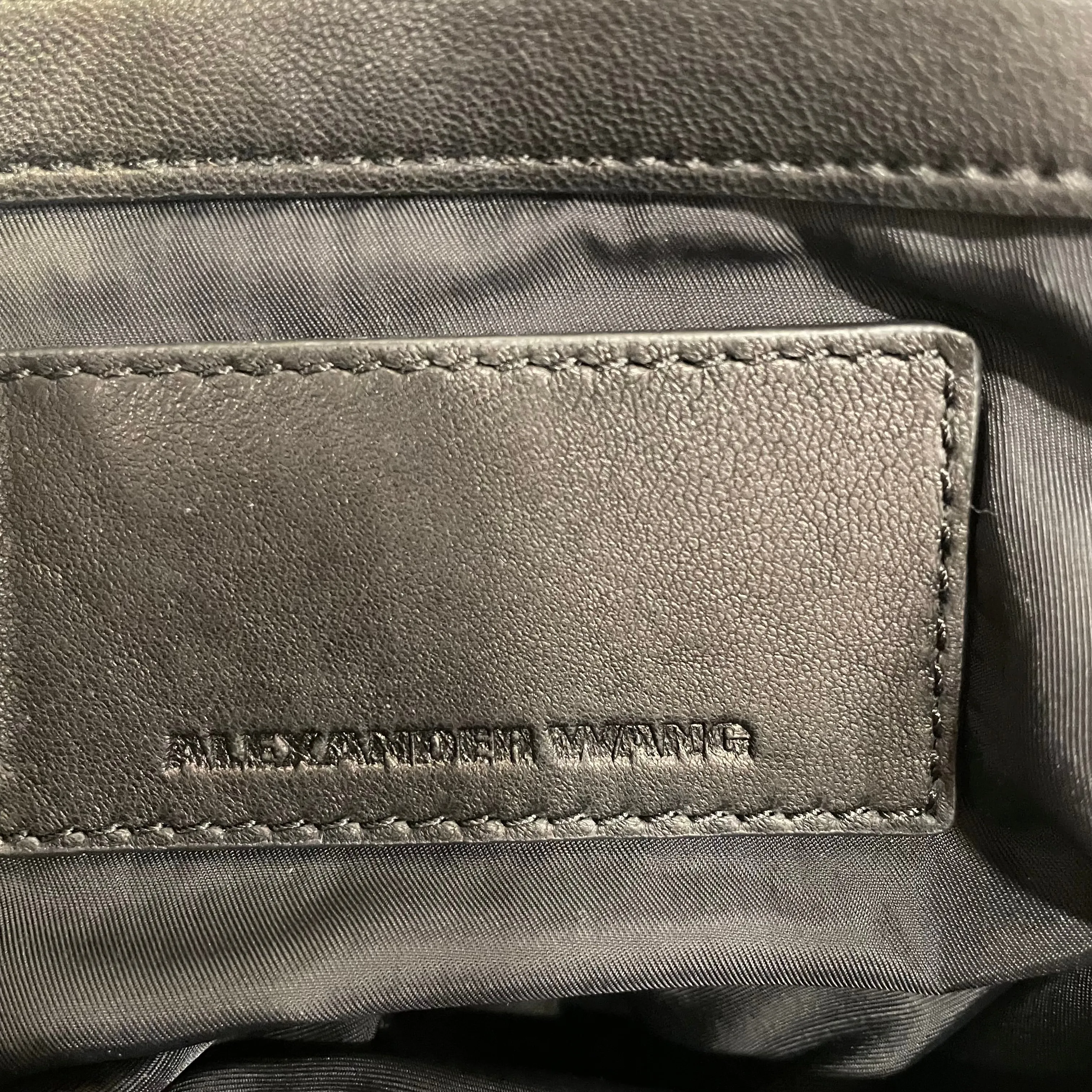 Alexander Wang/Backpack/Leather/BLK/