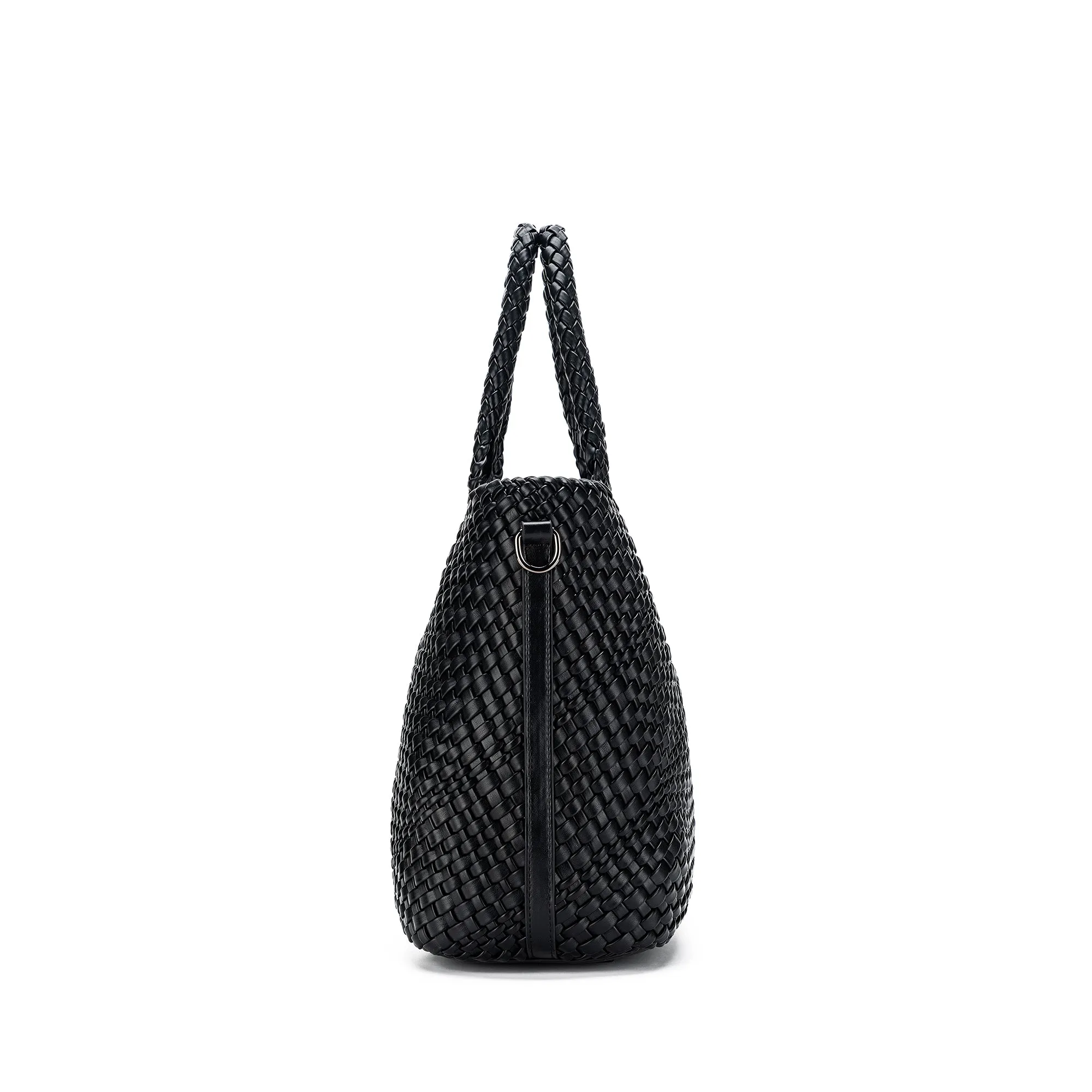 Amali Black 2 Piece Handbag Set