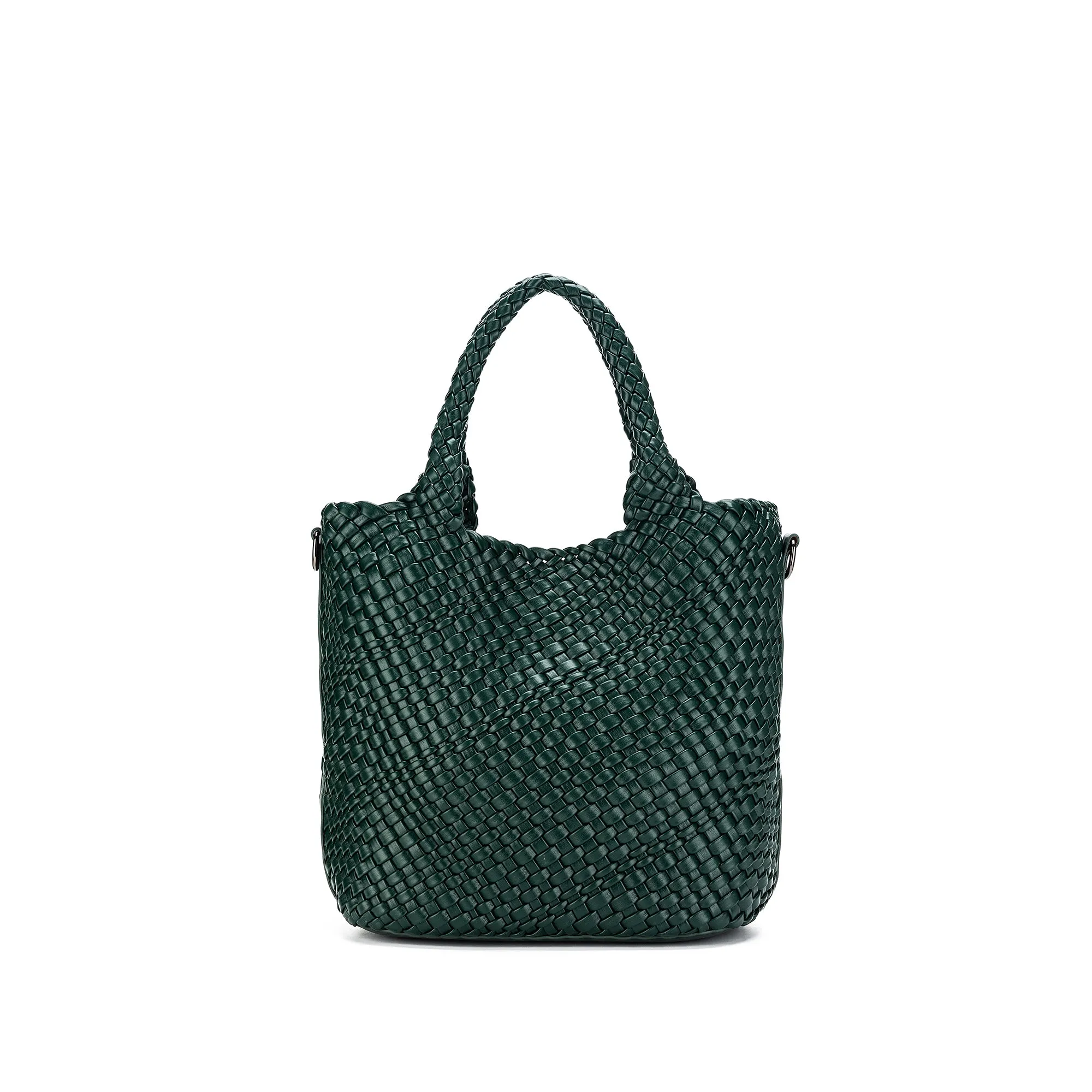 Amali Deep Green 2 Piece Handbag set