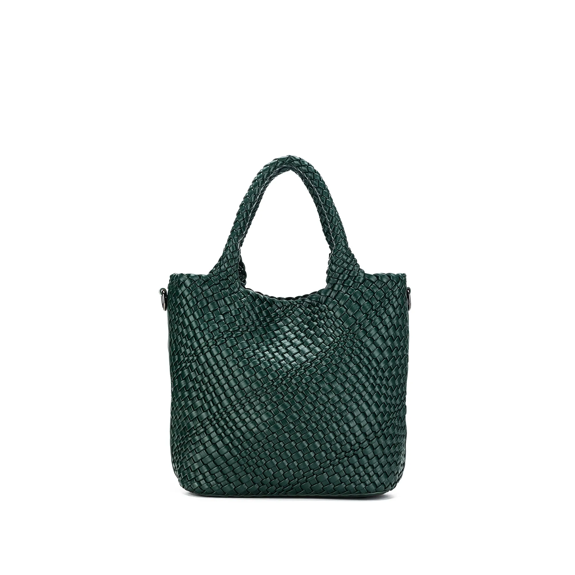 Amali Deep Green 2 Piece Handbag set