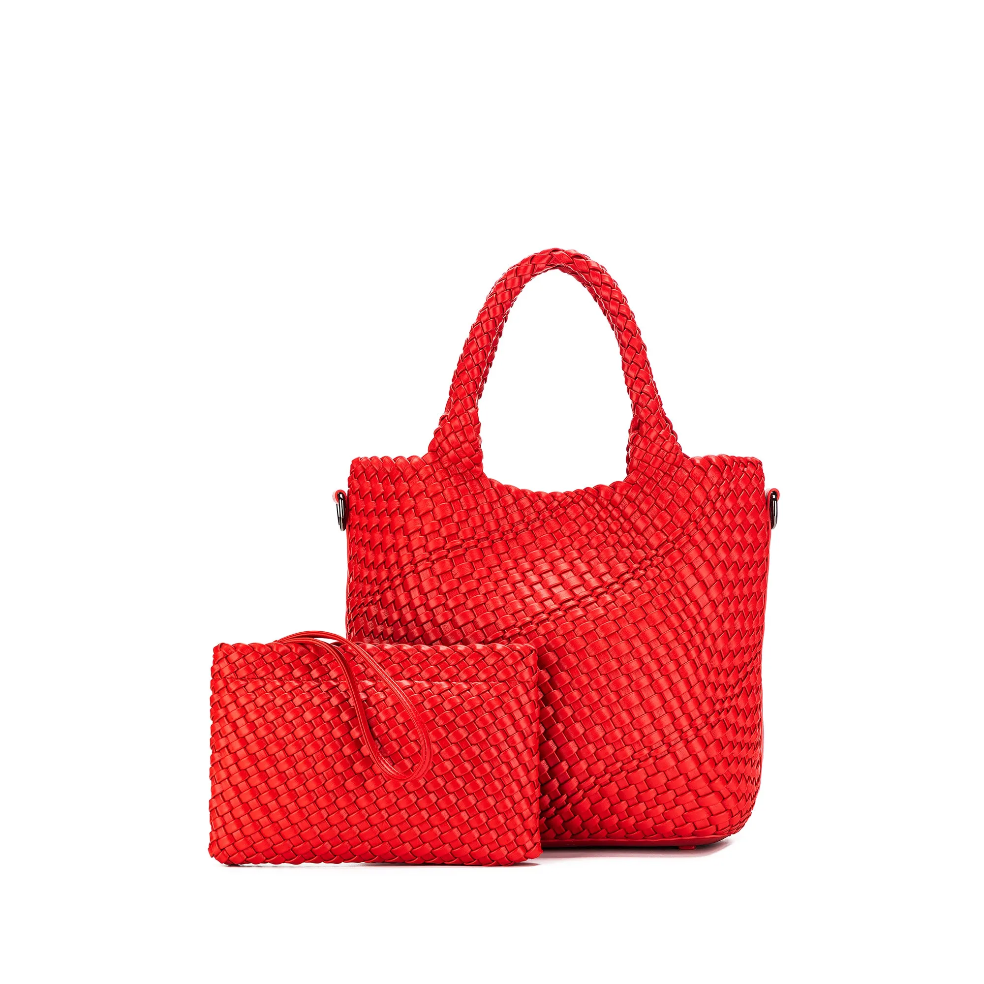 Amali Red 2 Piece Handbag Set