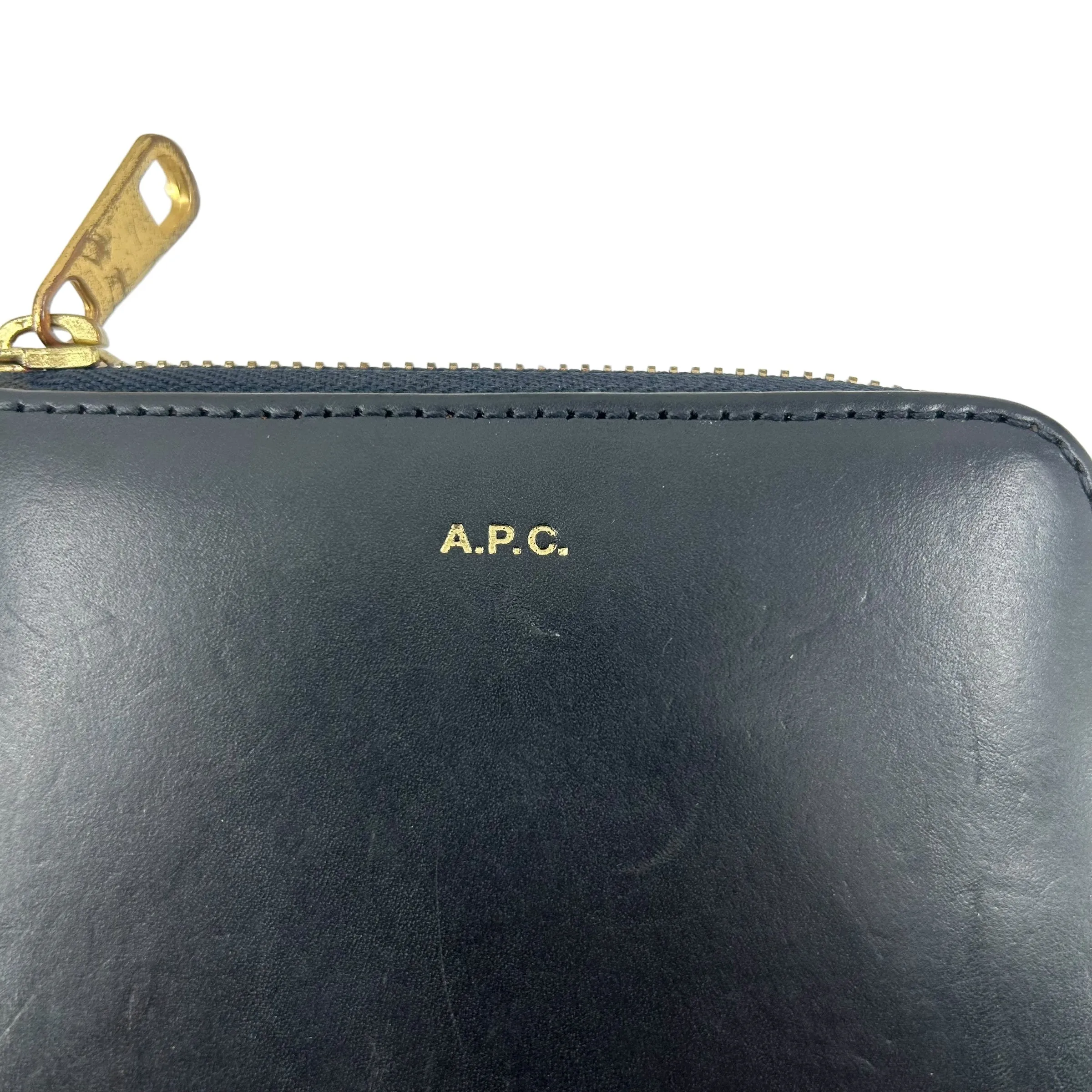 A.P.C./Wallet/Black/