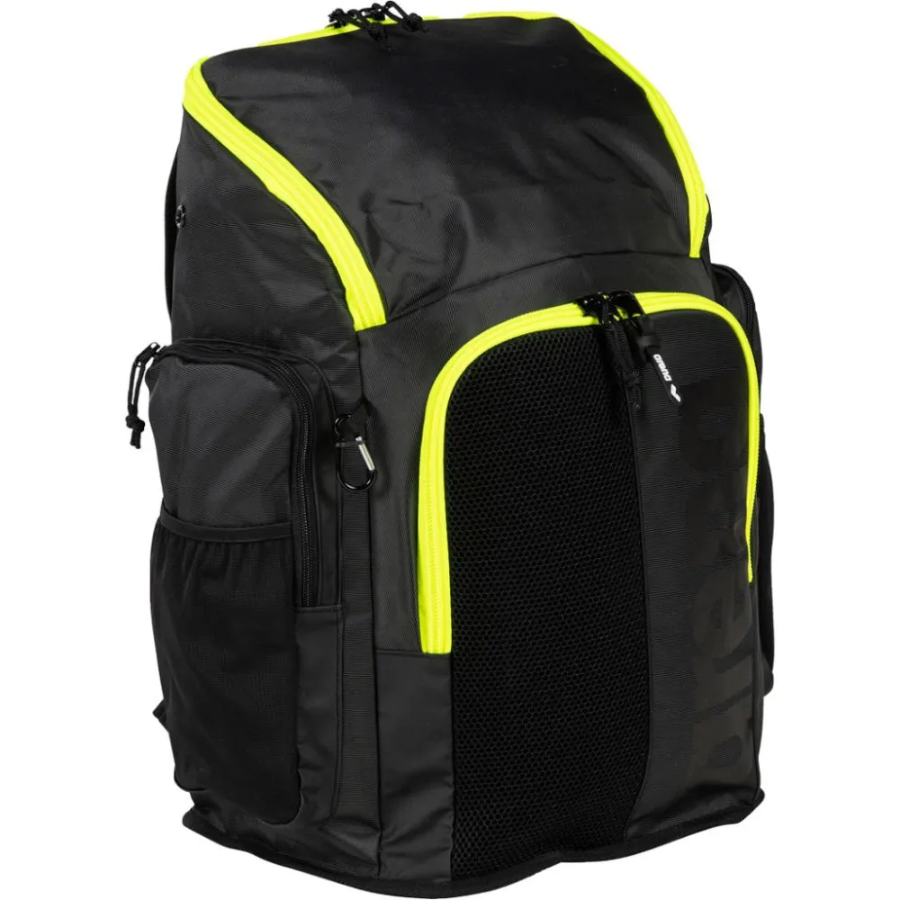 ARENA Spiky III Backpack 45 Backpack (Dark Smoke/Neon Yellow)