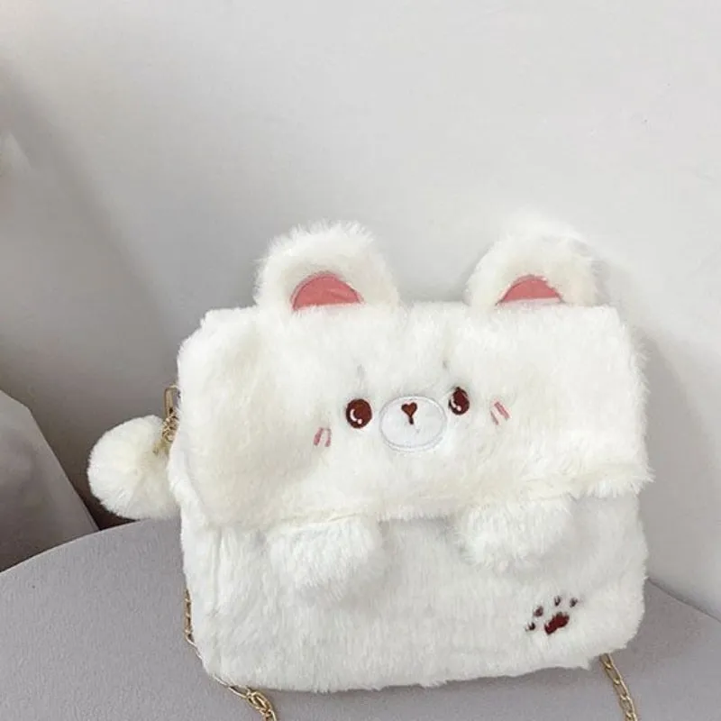 Baby Bear Fur Handbag