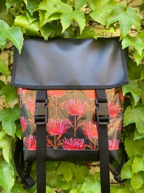 Backpack/ Shoulder Bag - Waratah