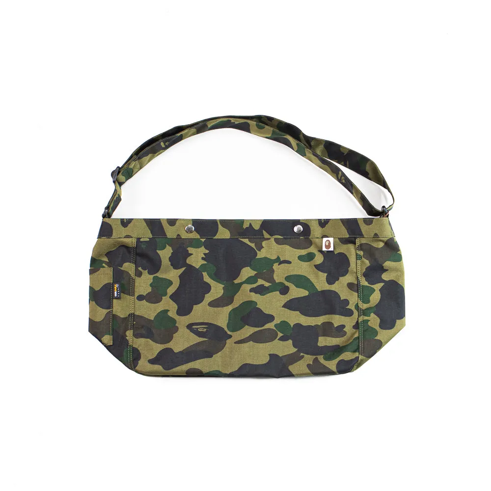 BAPE 1st Camo Cordura Shoulder Bag (Green)