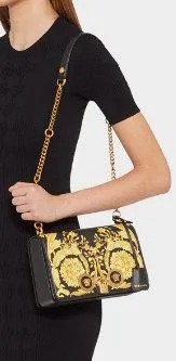 'Barocco' Icon Medium Shoulder Bag