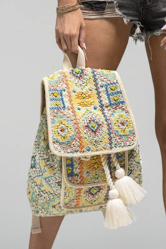 Beaded Backpack