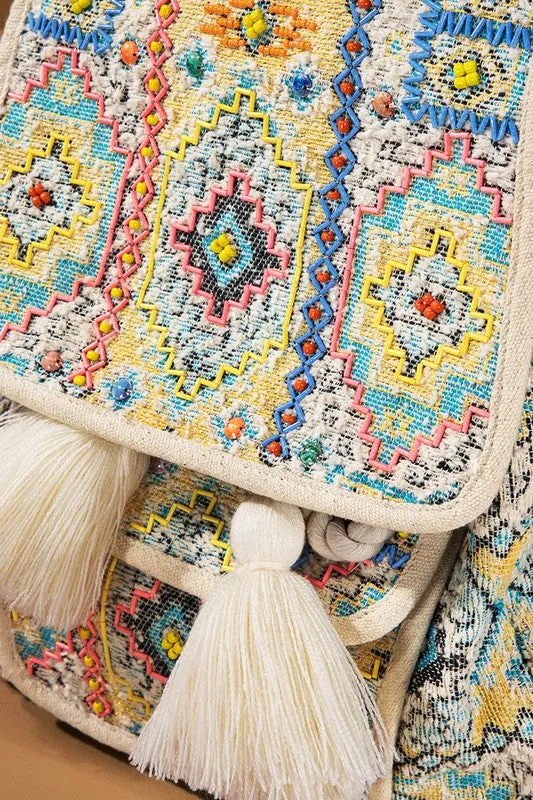 Beaded Backpack