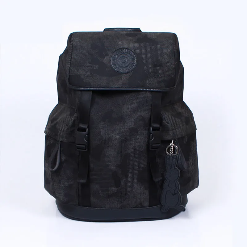 beat black camo backpack