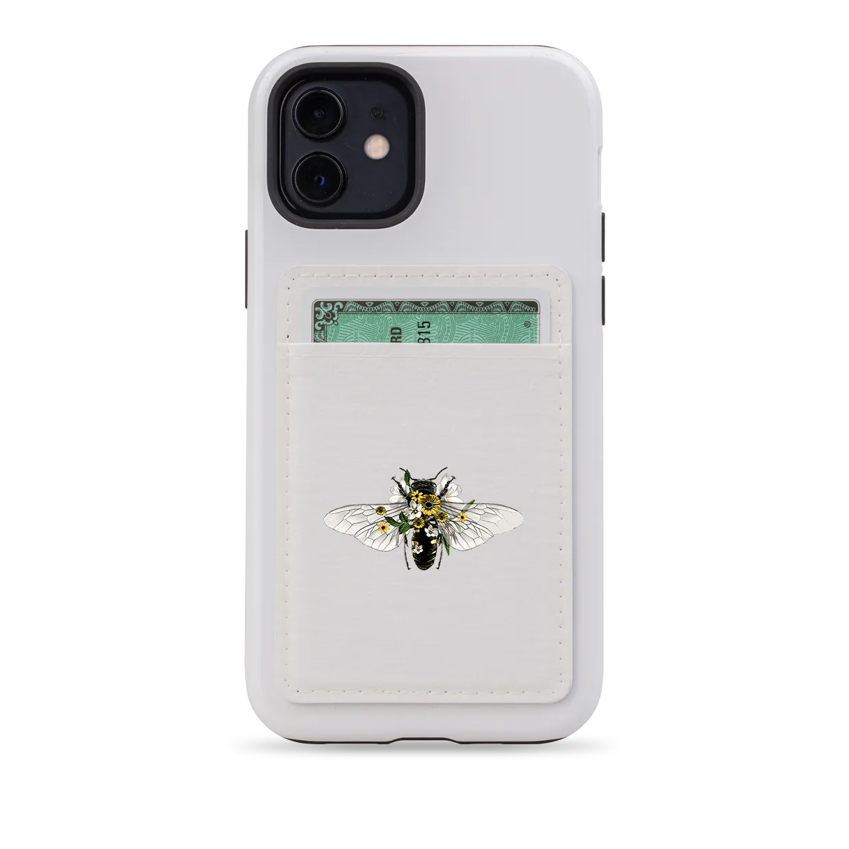 Bee II MagSafe Wallet- White