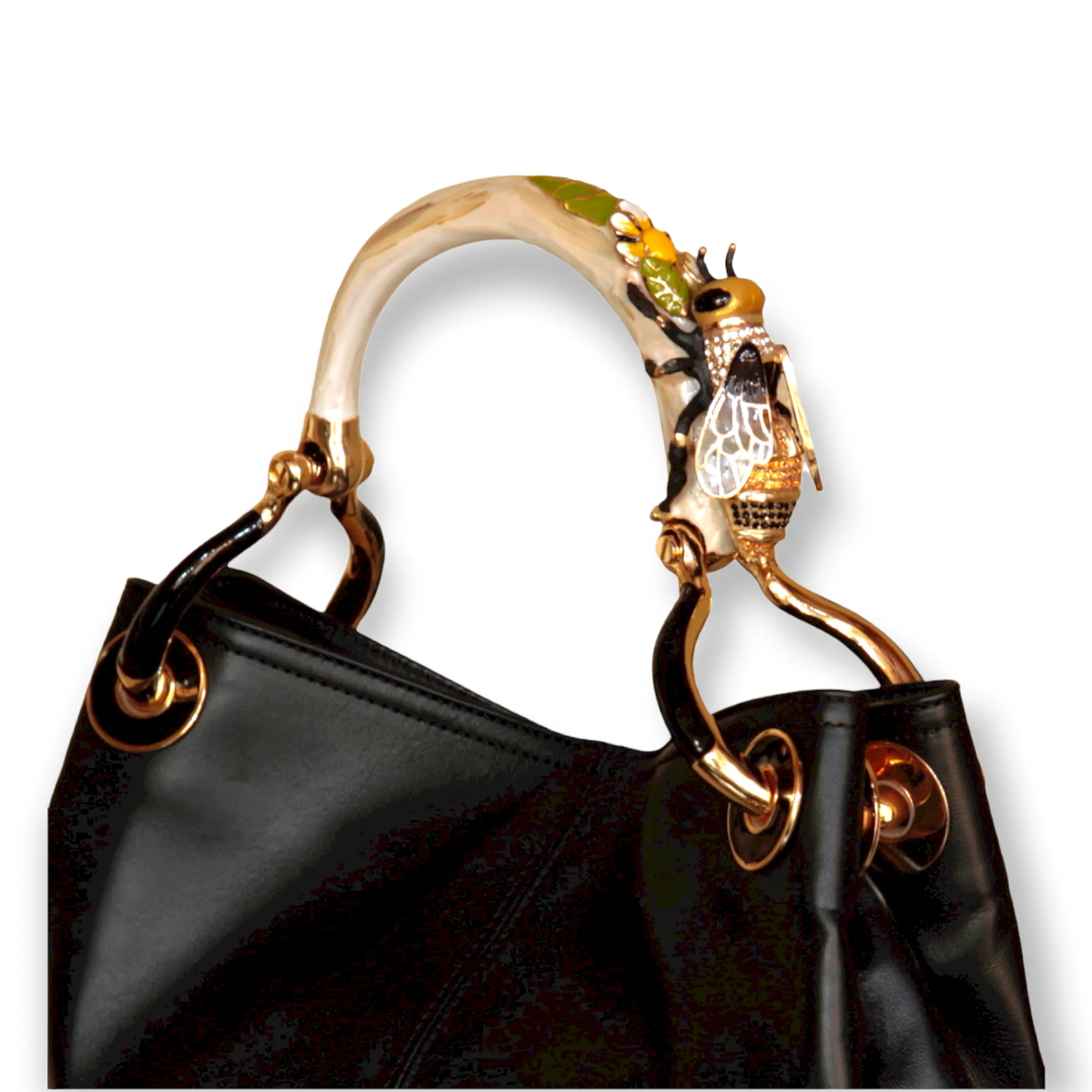 BEE SMALL HANDBAG  IN HIGHT QUALITY LEATHER