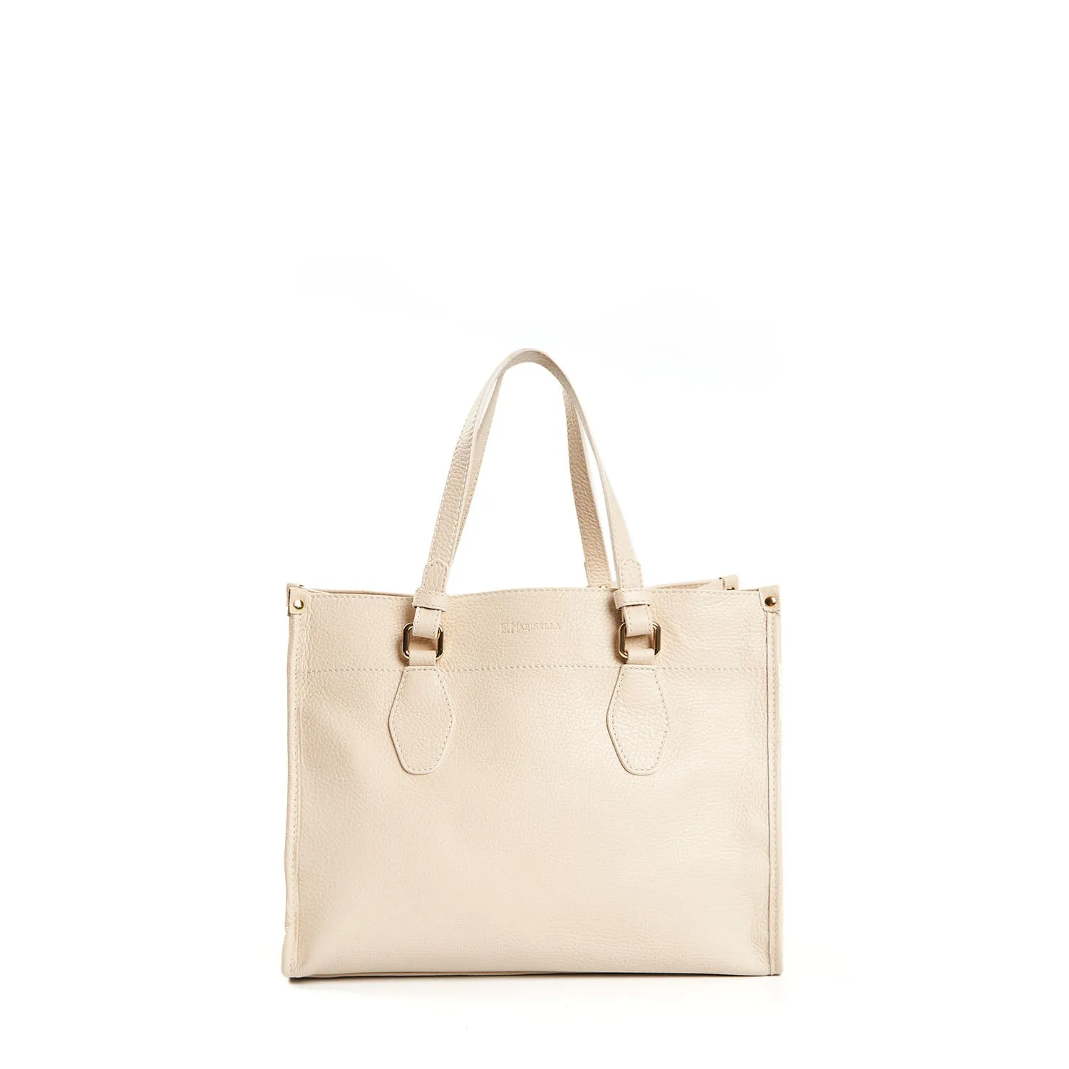 BEIGE SHOPPING BAG