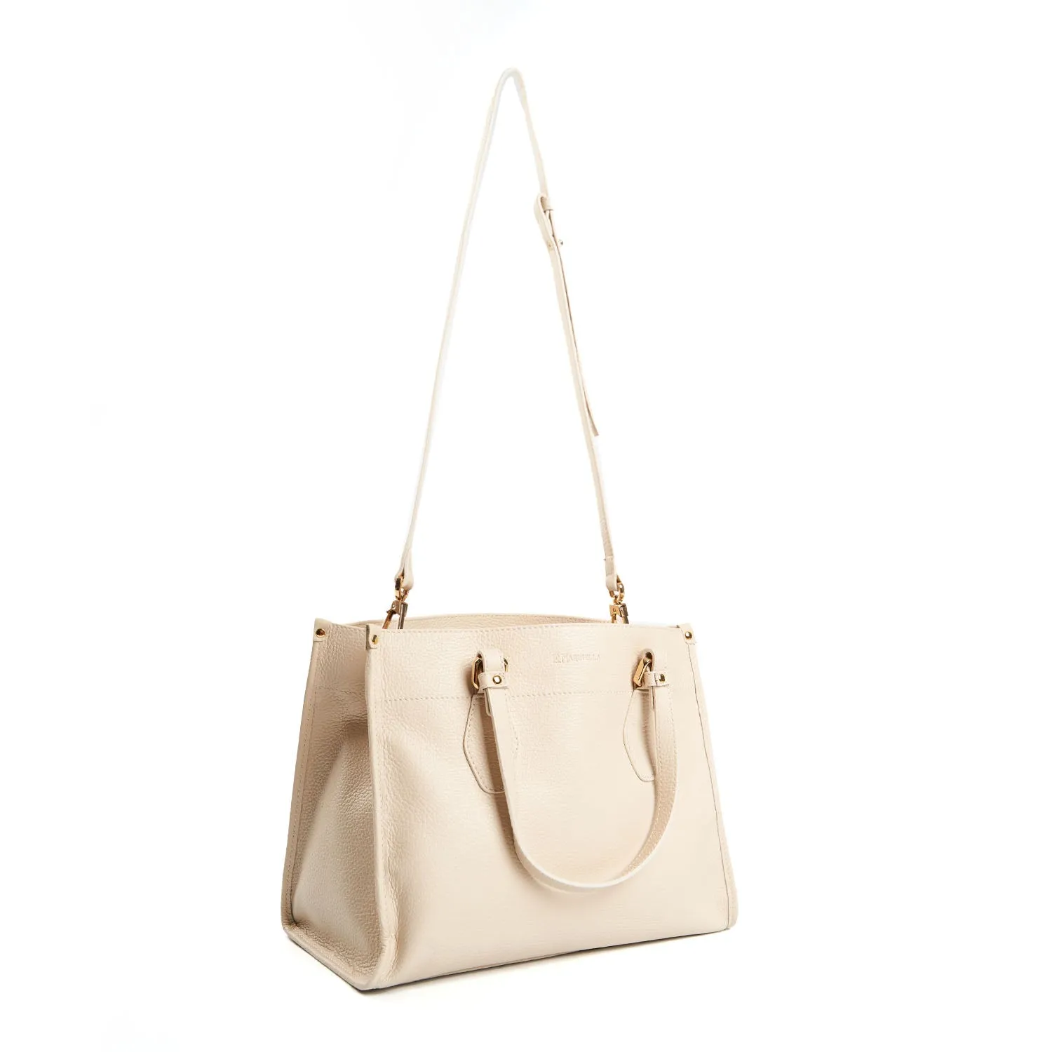 BEIGE SHOPPING BAG