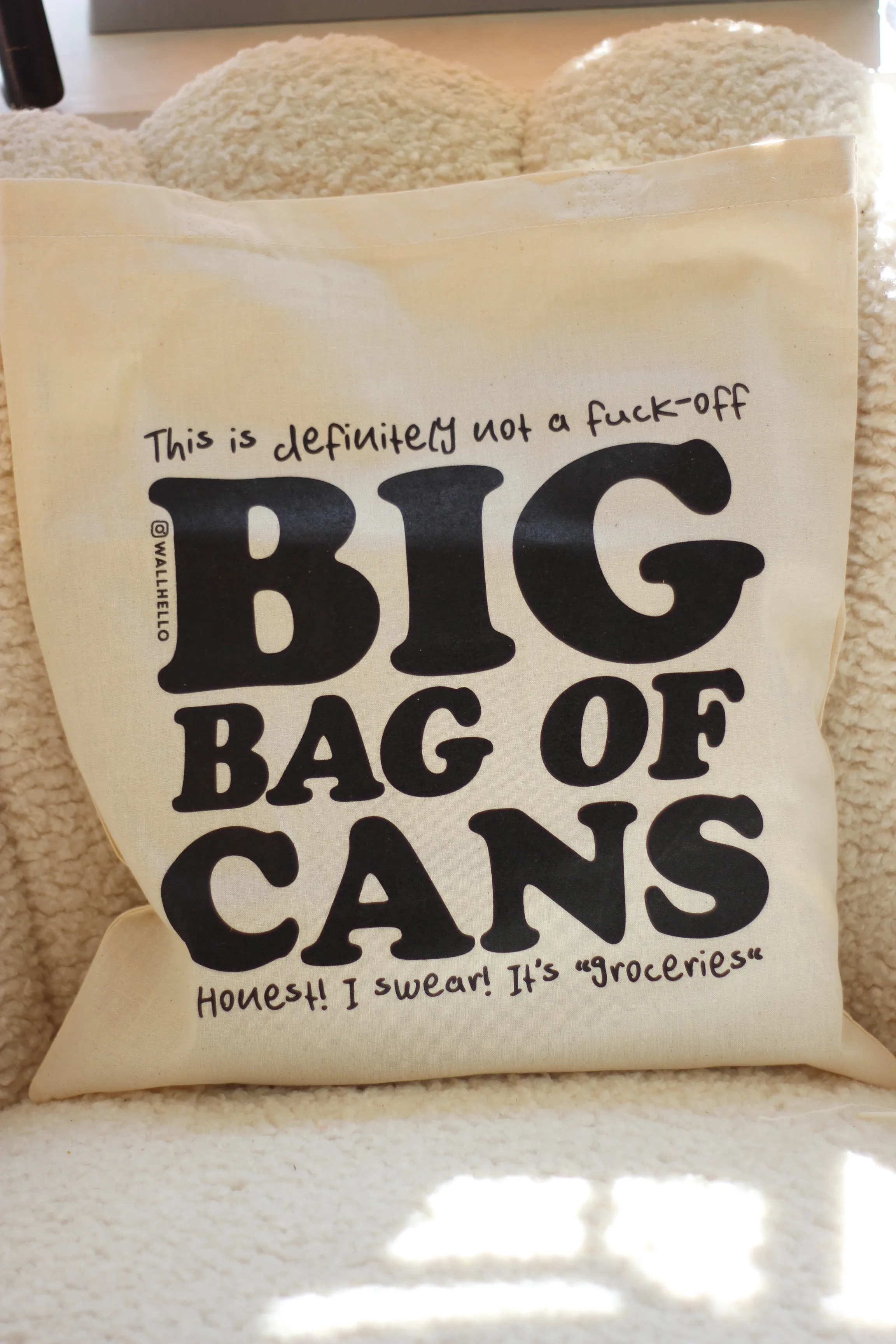 Big Bag of Cans Tote Bag