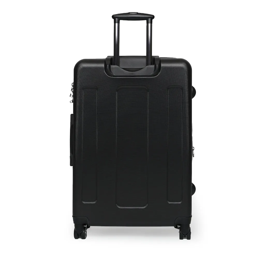 Black Solid Color Best Suitcases, Modern Simple Minimalist Designer Suitcase Luggage (Small, Medium, Large)