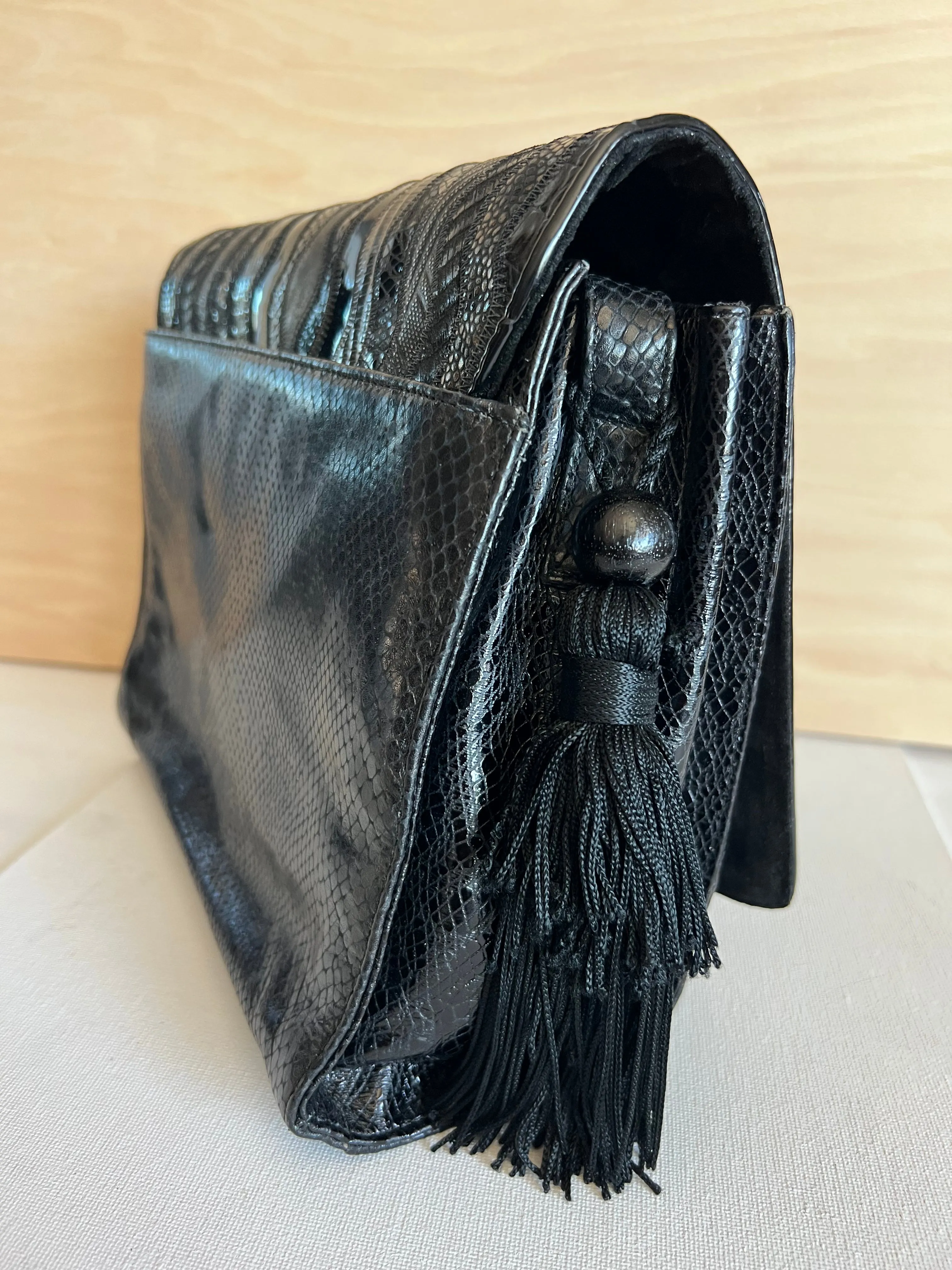 Black Square Vintage Sharif Handbag