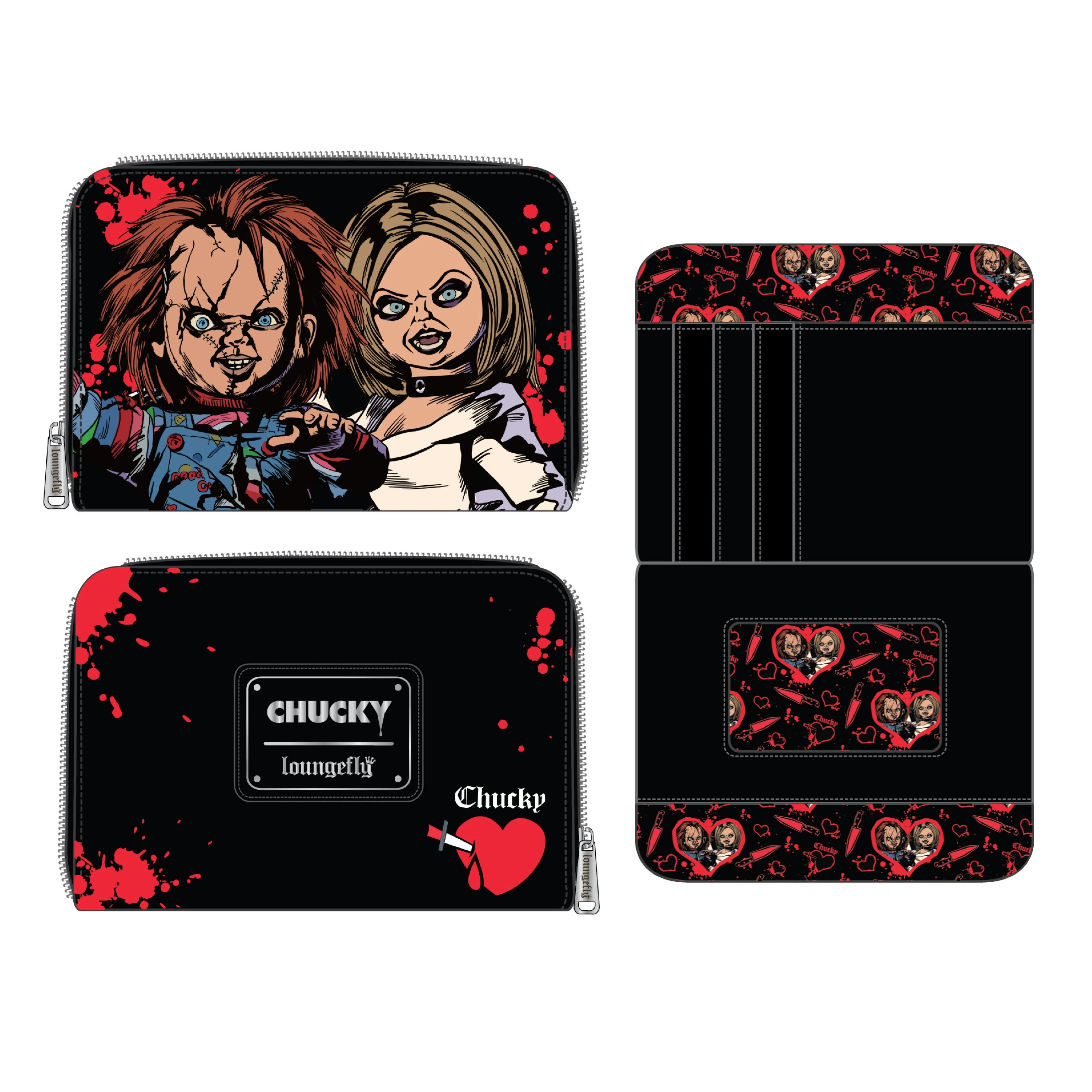 Bride of Chucky ZipAround Wallet